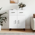 vidaXL, vidaXL Sideboard Weiß 69,5x34x90 cm Holzwerkstoff
