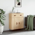 vidaXL, vidaXL Sideboard Sonoma-Eiche 69,5x34x90 cm Holzwerkstoff