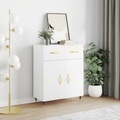 vidaXL, vidaXL Sideboard Weiß 69,5x34x90 cm Holzwerkstoff