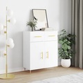 vidaXL, vidaXL Sideboard Weiß 69,5x34x90 cm Holzwerkstoff