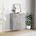 vidaXL, vidaXL Sideboard Betongrau 69,5x34x90 cm Holzwerkstoff