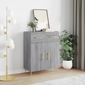 vidaXL, vidaXL Sideboard Grau Sonoma 69,5x34x90 cm Holzwerkstoff
