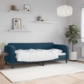 vidaXL, vidaXL Tagesbett Blau 80x200 cm Samt