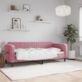 vidaXL, vidaXL Tagesbett Rosa 80x200 cm Samt