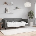 vidaXL, vidaXL Tagesbett Dunkelgrau 90x190 cm Stoff