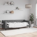 vidaXL, vidaXL Tagesbett Dunkelgrau 80x200 cm Stoff