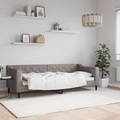 vidaXL, vidaXL Tagesbett Taupe 80x200 cm Stoff