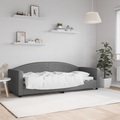 vidaXL, vidaXL Tagesbett Dunkelgrau 80x200 cm Stoff