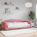 vidaXL, vidaXL Tagesbett Rosa 90x200 cm Samt