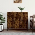 vidaXL, vidaXL Sideboard Räuchereiche 90x34x80 cm Holzwerkstoff