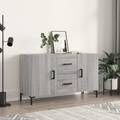 vidaXL, vidaXL Sideboard Grau Sonoma 100x36x60 cm Holzwerkstoff