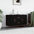 vidaXL, vidaXL Sideboard Schwarz 100x36x60 cm Holzwerkstoff