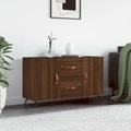 vidaXL, vidaXL Sideboard Braun Eichen-Optik 100x36x60 cm Holzwerkstoff