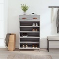 vidaXL, vidaXL Schuhschrank Grau Sonoma 60x35x105 cm Holzwerkstoff