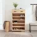 vidaXL, vidaXL Schuhschrank Sonoma-Eiche 60x35x105 cm Holzwerkstoff