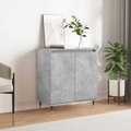 vidaXL, vidaXL Sideboard Betongrau 60x35x70 cm Holzwerkstoff
