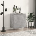 vidaXL, vidaXL Sideboard Betongrau 60x35x70 cm Holzwerkstoff