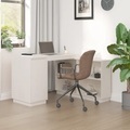 vidaXL, vidaXL Schreibtisch Weiß 110x50x75 cm Massivholz Kiefer