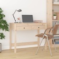 vidaXL, vidaXL Schreibtisch mit Schubladen 100x50x78 cm Massivholz Kiefer