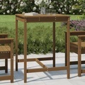 vidaXL, vidaXL Gartentisch Honigbraun 82,5x82,5x110 cm Massivholz Kiefer