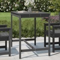vidaXL, vidaXL Gartentisch Grau 121x82,5x110 cm Massivholz Kiefer