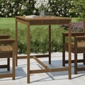 vidaXL, vidaXL Gartentisch Honigbraun 121x82,5x110 cm Massivholz Kiefer