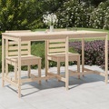 vidaXL, vidaXL Gartentisch 203,5x90x110 cm Massivholz Kiefer