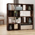 vidaXL, vidaXL Bücherregal/Raumteiler Räuchereiche 105x24x102 cm