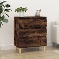 vidaXL, vidaXL Sideboard Räuchereiche 60x35x70 cm Holzwerkstoff