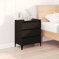 vidaXL, vidaXL Sideboard Schwarz 60x35x70 cm Holzwerkstoff