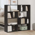 vidaXL, vidaXL Bücherregal/Raumteiler Schwarz 105x24x102 cm