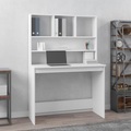 vidaXL, vidaXL Schreibtisch mit Regal Weiß 102x45x148 cm Holzwerkstoff