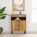 vidaXL, vidaXL Sideboard mit 2 Türen 60x33x75 cm Massivholz Mango
