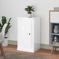 vidaXL, vidaXL Sideboard Hochglanz-Weiß 37,5x35,5x67,5 cm Holzwerkstoff