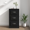 vidaXL, vidaXL Sideboard Schwarz 36x35,5x67,5 cm Holzwerkstoff