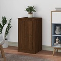 vidaXL, vidaXL Sideboard Braun Eichen-Optik 37,5x35,5x67,5 cm Holzwerkstoff