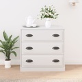 vidaXL, vidaXL Sideboard Weiß 70x35,5x67,5 cm Holzwerkstoff