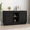 vidaXL, vidaXL Sideboard Schwarz 102x35x60 cm Holzwerkstoff