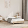 vidaXL, vidaXL Bettgestell Sonoma-Eiche 75x190 cm Holzwerkstoff