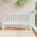 vidaXL, vidaXL Gartenbank-Auflage Blattmuster 150x50x3 cm Oxford-Gewebe