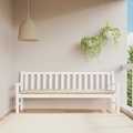 vidaXL, vidaXL Gartenbank-Auflage Beige 200x50x7 cm Oxford-Gewebe