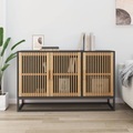 vidaXL, vidaXL Sideboard Schwarz 105x30x65 cm Holzwerkstoff