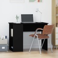 vidaXL, vidaXL Schreibtisch Schwarz 100x55x75 cm Holzwerkstoff