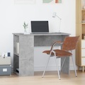 vidaXL, vidaXL Schreibtisch Betongrau 100x55x75 cm Holzwerkstoff