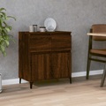 vidaXL, vidaXL Sideboard Braun Eichen-Optik 60x35x70 cm Holzwerkstoff