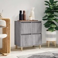 vidaXL, vidaXL Sideboard Grau Sonoma 60x35x70 cm Holzwerkstoff