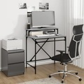 vidaXL, vidaXL Schreibtisch Grau Sonoma 80x50x90 cm Holzwerkstoff und Eisen