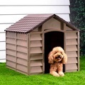 vidaXL, vidaXL Hundehütte Braun 86x84x82 cm Polypropylen