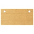 vidaXL, vidaXL Schreibtischplatte 100x50x4 cm Bambus
