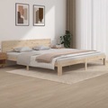 vidaXL, vidaXL Massivholzbett Kiefer 200x200 cm